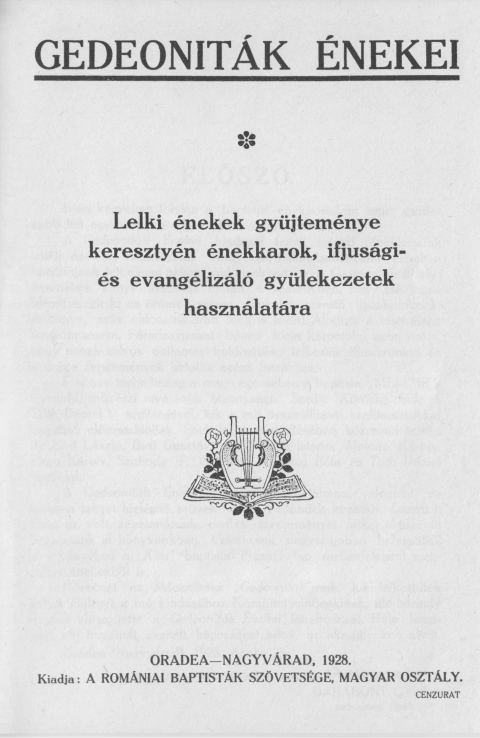 Gedeoniták Énekei
